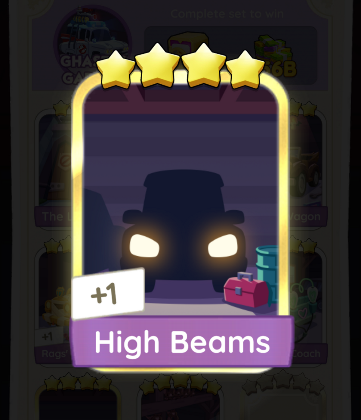 Set 16 - High Beams (GB 4 Star)
