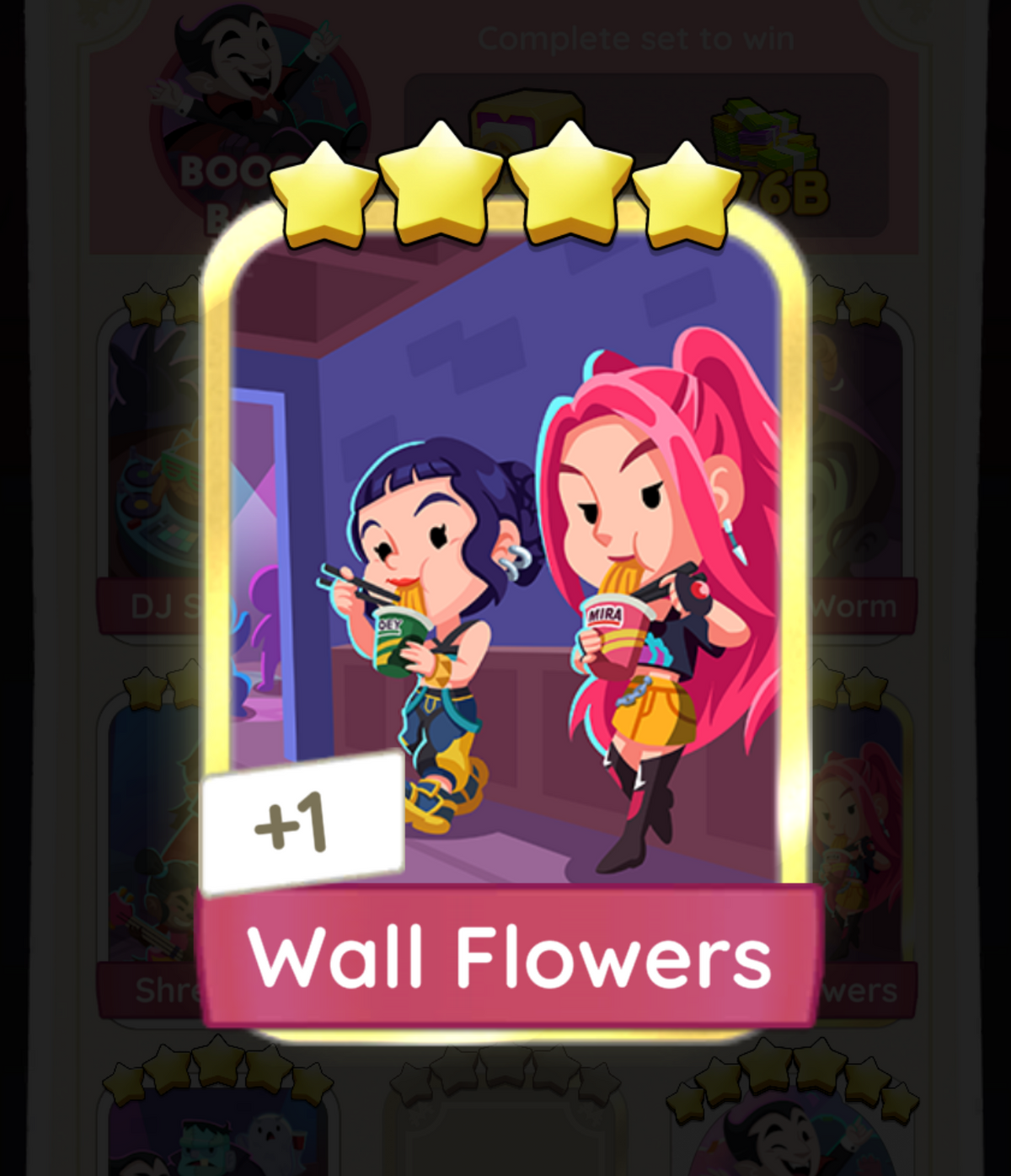 Set 17 - Wall Flowers (GB 4 Star)