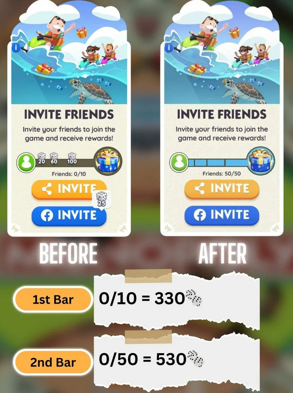 Invite Bar