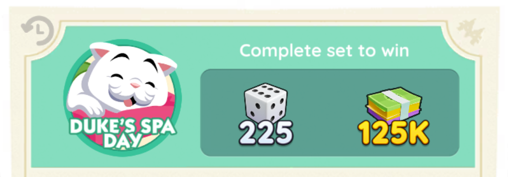 Set 4 - Duke’s Spa Day