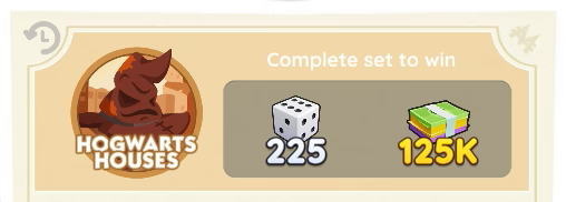 Set 4 - Hogwarts Houses