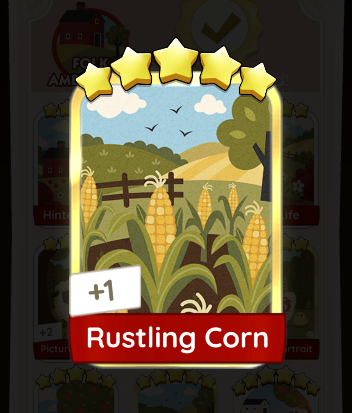 [Pre-Order] Set 16 - Rustling Corn (GB 5 Star)
