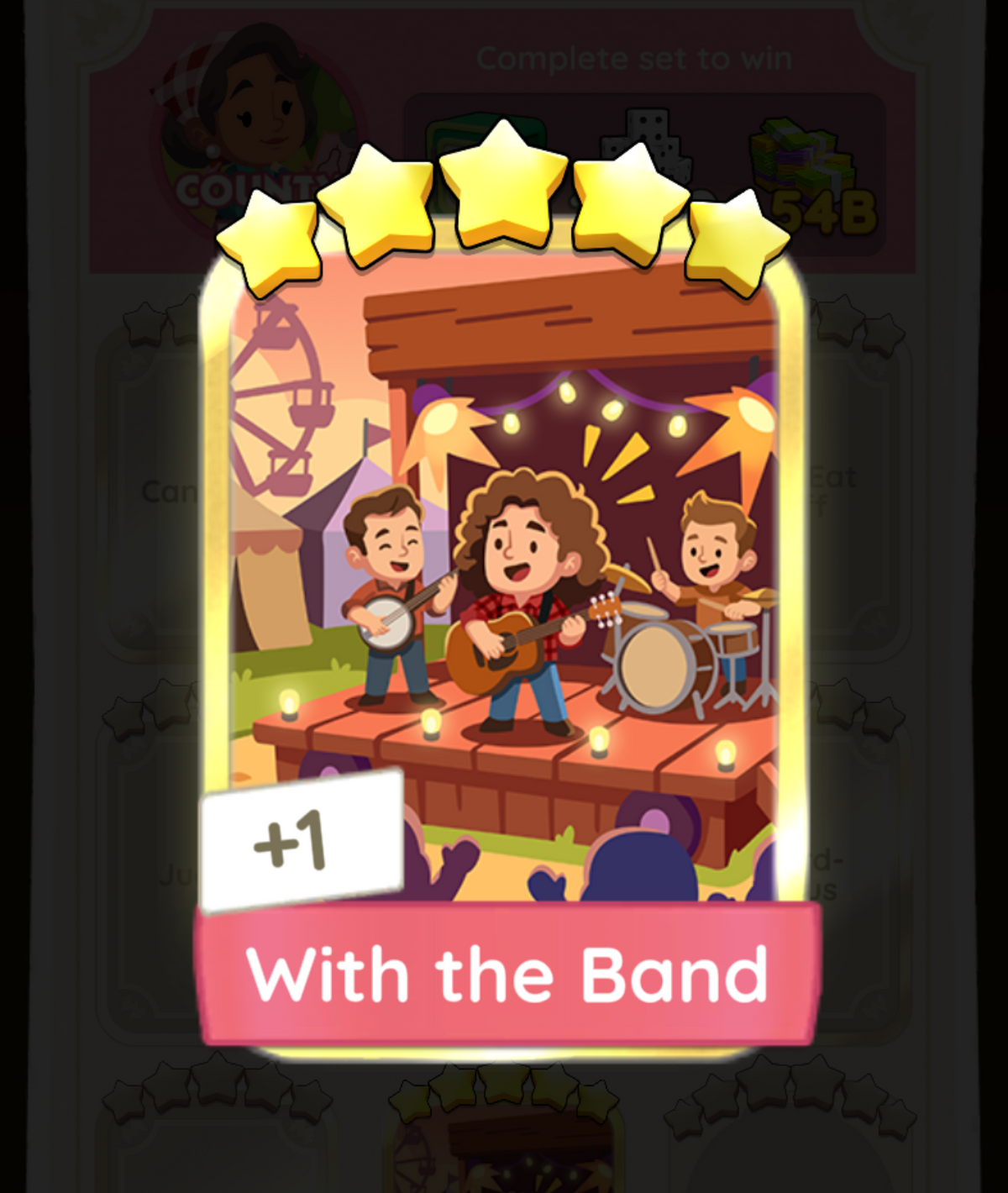 [Pre-Order] Set 20 - With the Band (GB 5 Star)