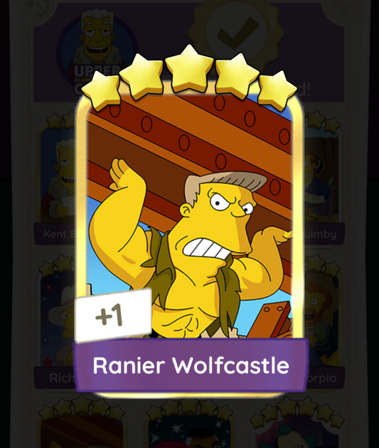 [Pre-Order] Set 20 - Ranier Wolfcastle (GB 5 Star)