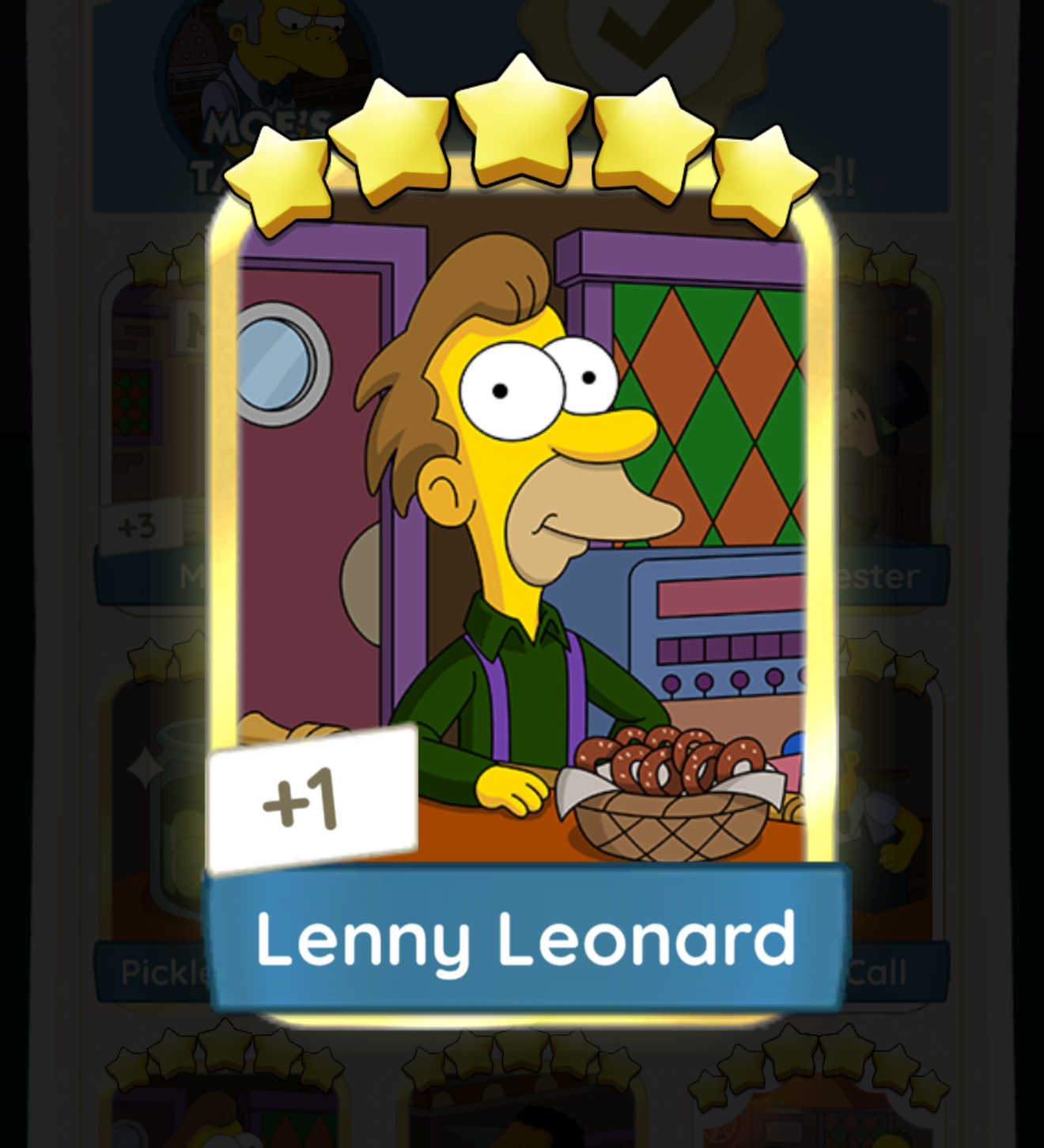 Set 18 - Lenny Leonard (GB 5 Star)