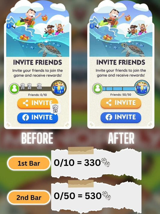 50 Invite Bar